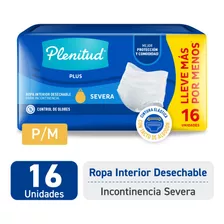 Plenitud Protect Plus Ropa Interior -talla P/m - 16 Un