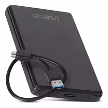 Ssd Externo 2,5 Portátil 120gb Usb 3.0 Preto - Seus Dados Seguros 