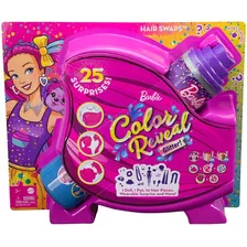 Barbie Color Reveal Glitter, Muñeca Barbie Con 25 Sorpresas.