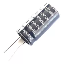 12pçs Capacitor Eletrolitico 2200uf 63v