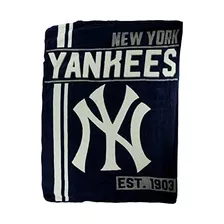 Manta De Felpa Micro Raschel De New York Yankees De Mlb...