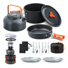 Set De Vajilla Cook Camp Camping Camping Pan Nesting