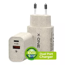 Carregador Eco Dual Turbo X One 30w Usb E Usb- C