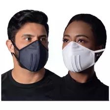 3 Máscara De Proteção P/ Atividade Física Lavável Anatômica