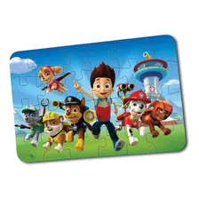 Rompecabezas De Madera - 24 Piezas - Paw Patrol (patrulla)