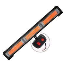 Barra Torreta Estrobo Leds 3 Cob Largo 18 Pulgadas 12volts