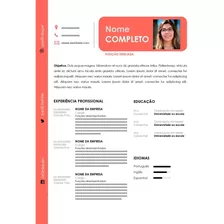 Currículo Profissional Elaboramos Para Você