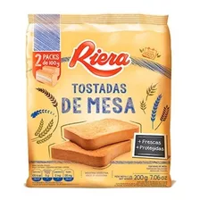 Tostadas Riera Clasicas 200 Grs X 25 Unidades