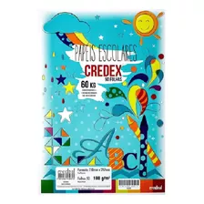 Kit Papel Credex A4 Sulfite 180g Com 200 Folhas Credeal