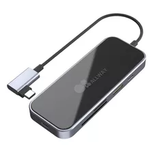 Adaptador Allway Multipuerto Usb C Para Macbook Pro, 8 En 1 