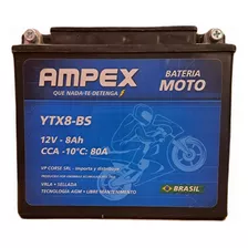 Batería Moto,cuatri ,sellada , Ytx8-bs 8ah Made In Brasil