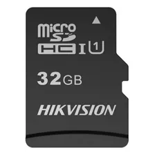 Memoria Micro Sd 32gb C1 Clase 10 Hikvision 