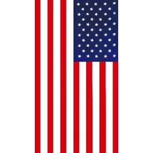Toalla Dohler Beach, Bandera Americana