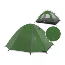 Carpa Ultraligera 4 Personas Sobrecarpa P-series Naturehike Color Verde Oscuro