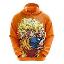 Sudadera Sublimada Goku Adios Dragonball Hoodie Infantil