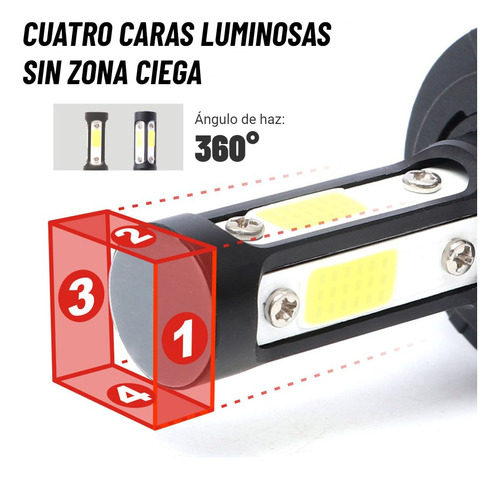 9005 9006 Kit De Faros Led Gmc Safari 1995-2005 Foto 3