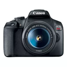  Canon Eos Rebel Kit T7 18-55mm Iii Dslr Color Negro 