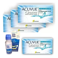 Lente De Contato Acuvue Oasys Tórica Astigmatismo 3+1 Grátis