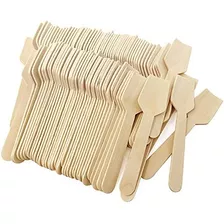 Honbay 100 Piezas Mini Cucharas De Madera Pala Cuchara Cucha