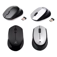 Mouse Sem Fio M-w50bk Preto Ergonômico C3tech Usb 1600 Dpi