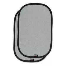 Ez-cling Window Sun Shade, Negro, 2 Unidades