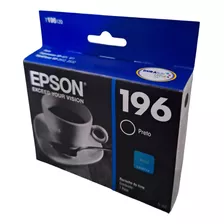 Cartucho Epson 196 Original Black Original T196120 Durabrite