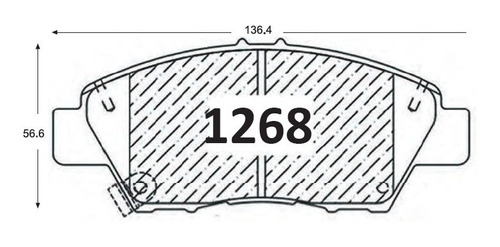 Pastillas De Frenos Delanteras Honda Civic Hibrid 2003-2010 Foto 2