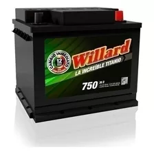 Bateria Willard Increible 36d-750 Audi A4 1.8 Turb/mec/aut