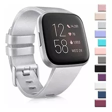 Malla Para Fitbit Versa Silver / - Small