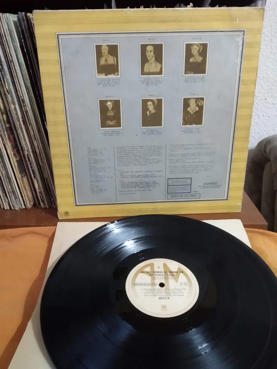 RICK WAKEMAN - Las Seis Esposas de Enrique VIII - vinilo 1974