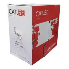 Cable Utp Cat 5e Exterior Hikvision 100% Cobre 305m Certific