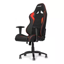 Silla De Escritorio Akracing Octane Gamer Ergonómica Negra Y Roja Con Tapizado De Cuero Sintético