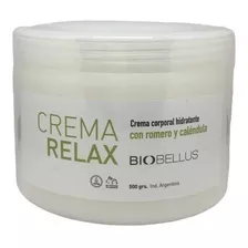 Crema Relax Masajes Musculares Biobellus X 500 Grs