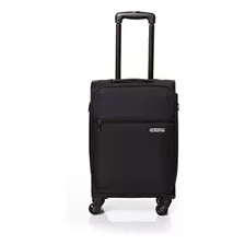 Mala De Viagem Pequena Preta Frankfurt American Tourister Cor Preto Lisa