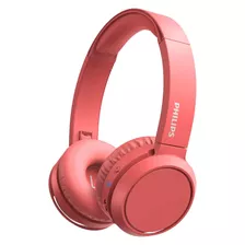 Audífono Bluetooth Philips Modelo Tah4205 Rojo