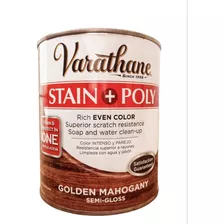 Tinte+poli Varathane - Caoba Dorado