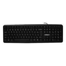 Teclado Satellite Ak-910 Portugues Usb - Preto