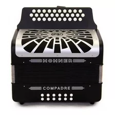 Hohner Compadre A48221 Acordeón Diatónico Sol-do-fa C/ Funda Color Negro