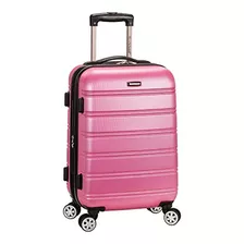 Fox Luggage - Maleta De Viaje De Color Rosado De 20 Pulgadas