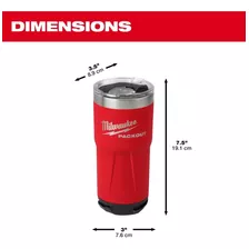 Vaso De 20oz Sistema Packout Milwaukee 48-22-8392r