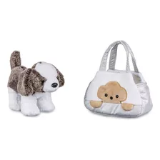 Cutie Handbags Bolsinha Com Pelúcia Cachorrinho Beagle 