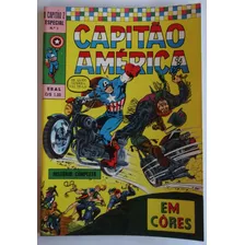 Capitão América Em Cores Nº 2 Ebal Jul 1970