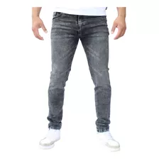 Pantalon Skinny De Mezclilla Strech John Silver Para Hombre