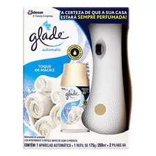 Aromatizante Glade Automatic Toque De Maciez Aparelho Más Refil De 269ml