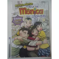 Revista-pôster Turma Da Mônica Jovem #01 12 Pôsteres Nova