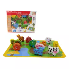 Brinquedo Educativo Pista Labirinto De Fazenda Montessori