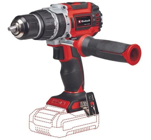 Taladro Percutor Inalambrico Einhell Tp-cd 18-60 Brushless Rojo