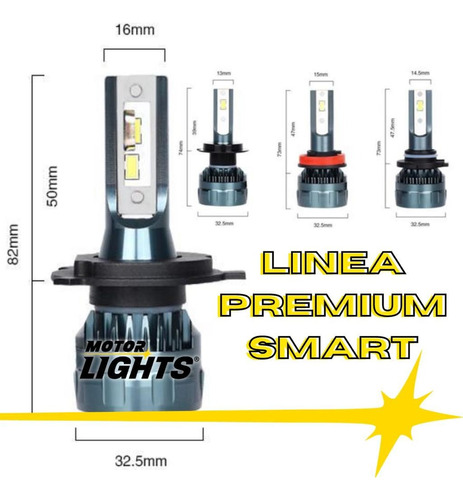 Bombillo Farola H4 Premium Smart (par) Foto 7