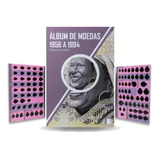 1 Álbum De Moedas 1956 A 1994 Baiana Novo