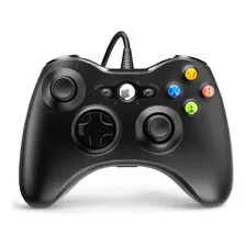 Controle Compatível Para Xbox 360 Com Fio Pc / Not 2 Em 1